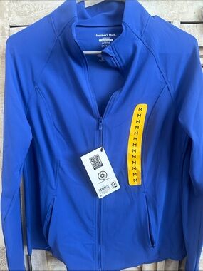 Member's Mark Women’s Blue Active Full-Zip Jacket